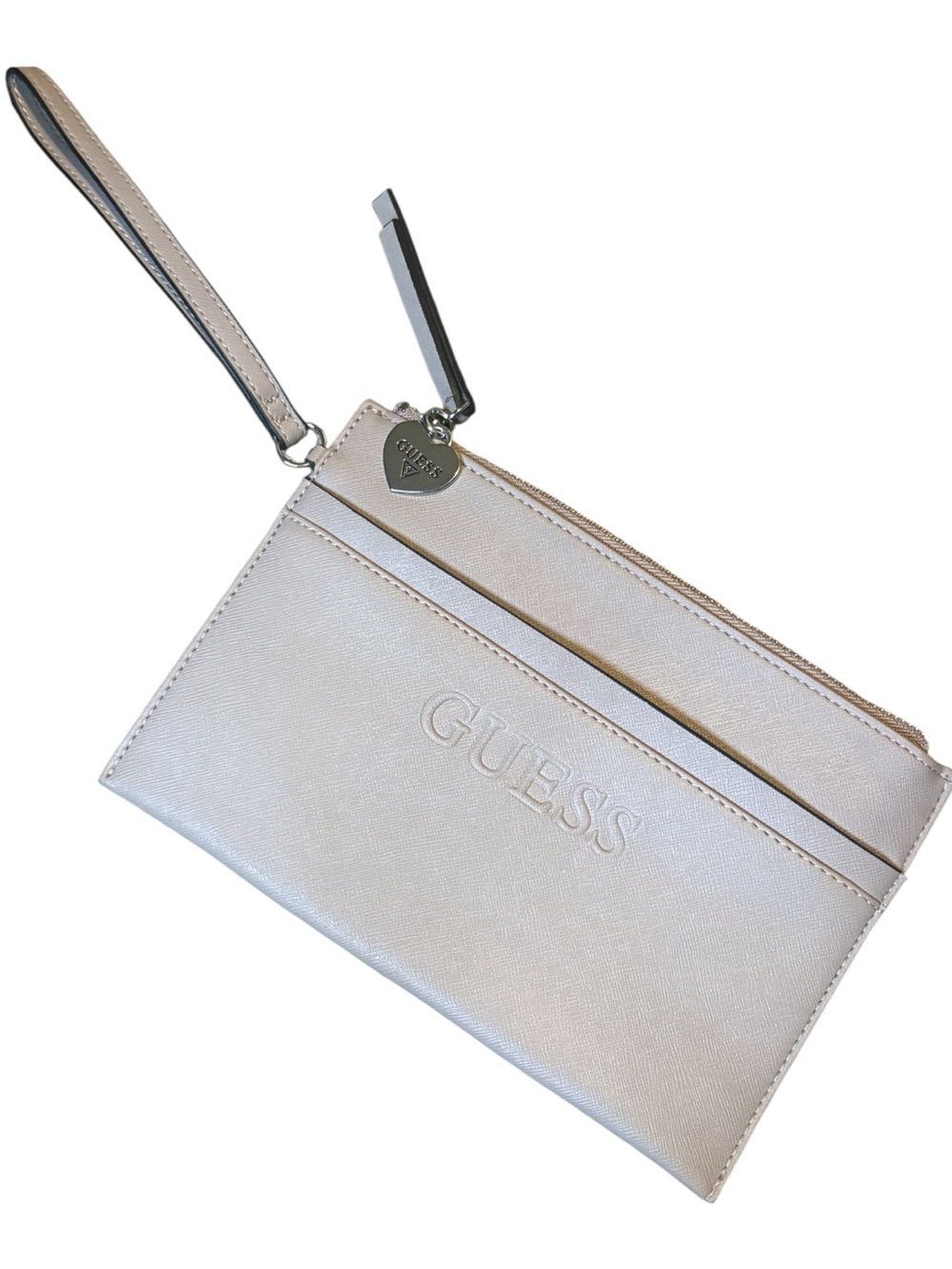 Guess Pale Mauve Cardholder Wristlet